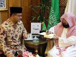 Pesan Imam Besar Masjidil Haram ke Anies: Jadi Pemimpin yang Adil