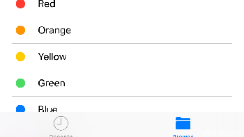 Salah satu aplikasi baru di iOS 11 adalah File. Kita bisa mengeksplor file yang ada di iPhone maupun di penyimpanan cloud. Foto: detikINET/Adi Fida Rahman
