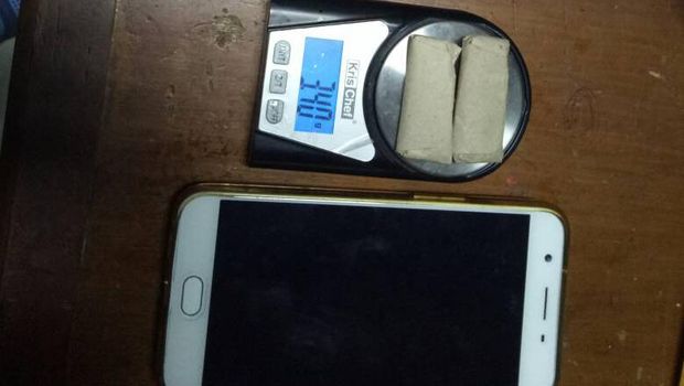 Polisi Tangkap Bandar di Koja Jakut, 33 Bungkus Ganja Diamankan