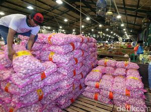 RI Impor 196.000 Ton Bawang Putih