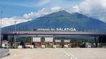 Gerbang Tol Salatiga Berlatar Gunung Merbabu
