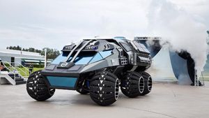 Mobil Offroad Buat di Planet Mars