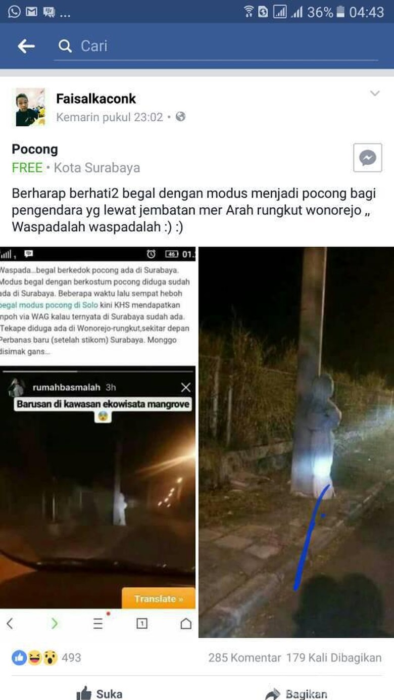 88+ Foto Penampakan Pocong Viral Gratis Terbaik