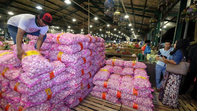 DKI Jakarta Impor 10.000 Ton Bawang Putih dari China