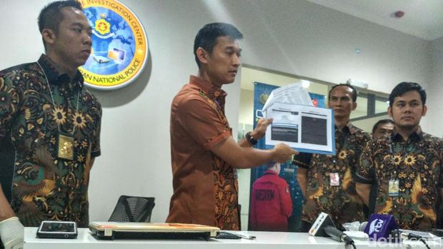 Bareskrim menangkap peretas situs Dewan Pers.