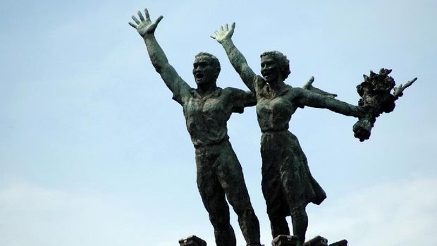 Cerita Sketsa Monumen Selamat Datang S.Sudjojono 