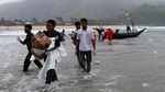 Korban Pesawat Jatuh di Pantai Myanmar Dievakuasi
