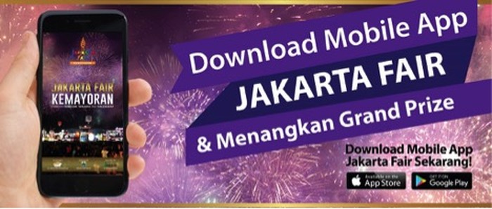 Download Aplikasi Jakarta Fair Kemayoran, Dapatkan Info Menarik