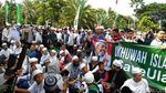 Foto: Massa Bela Ulama 96 Tak Boleh Aksi di Dalam Istiqlal