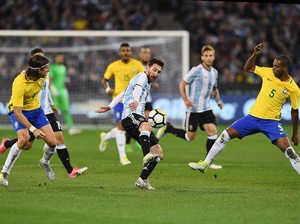Argentina Menang Tipis atas Brasil