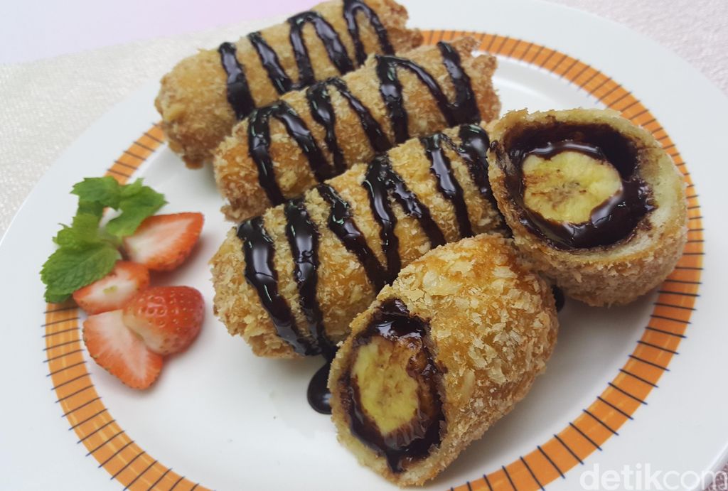 Sari Roti Goreng Pisang Cokelat