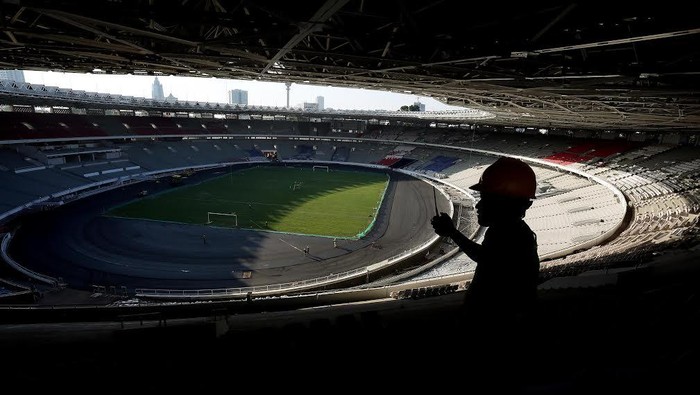 Renovasi Stadion GBK Akan Capai 70 Persen Saat Lebaran