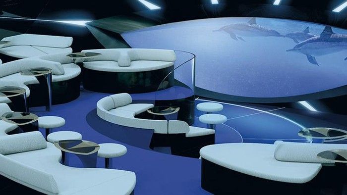 Bukan Kapal Selam, Ini Kapal Pesiar dengan Jendela Bawah Laut