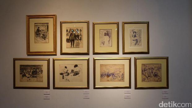 Mengenang S.Sudjojono Lewat Sketsa dan Memorabilia 