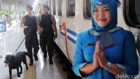 Hasilnya stasiun dinyatakan aman dari hal-hal yang mencurigakan.