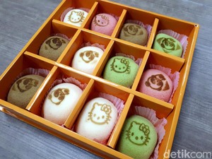 Mainichi Pantry: Ngemil Soft Cake Cantik Rasa Matcha, Taro dan Red Velvet