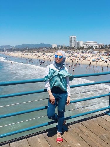 Foto: Ini Radiah Sarip, Pramugari Cantik Berhijab Populer di Instagram