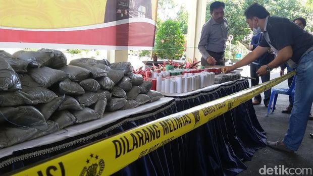 Polisi Bondowoso Gerebek Home Industri Petasan