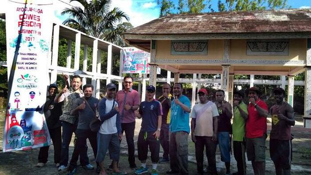 Gowes Pesona Nusantara Wondama Diikuti Lebih dari 2.000 Peserta