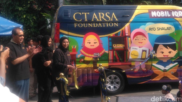 CT ARSA Foundation Luncurkan Mobil Iqra untuk Wilayah Bandung