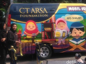 CT ARSA Foundation Luncurkan Mobil Iqra untuk Wilayah Bandung