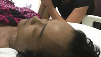 Kondisi terakhir Julia Perez di RSCM. Jupe telah meninggal dunia setelah beberapa bulan bergelut dengan penyakit kanker serviks. Foto: Nia Anggia/Instagram