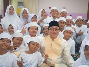 Zulkifli Hasan Dorong Anak Yatim Piatu Tetap Semangat Raih Cita-cita