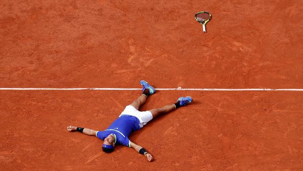Kalahkan Wawrinka di Final, Nadal Juara Prancis Terbuka