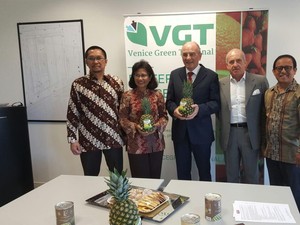 Nanas Segar RI Masuk Pasar Italia