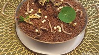 Hasil akhirnya berupa puding hangat dengan istimewa yang terinspirasi dessert serupa buatan ibunya saat ia kecil.