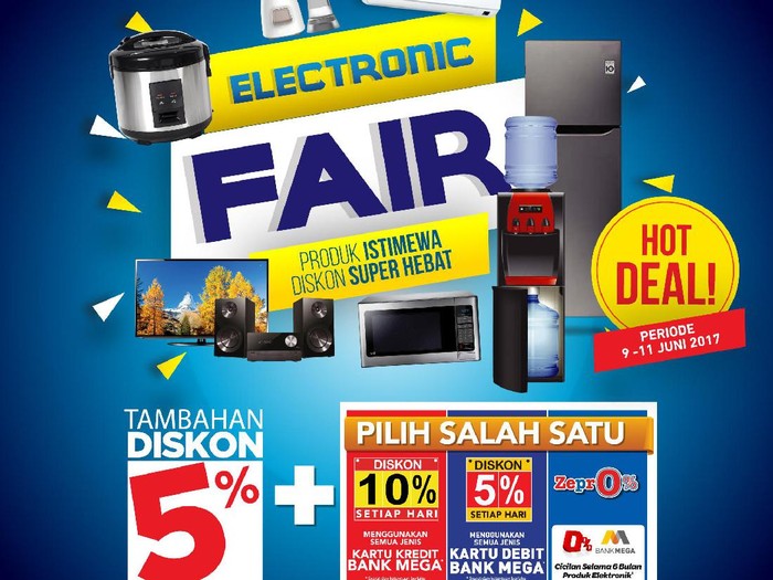 Dapatkan Harga Spesial Mixer hingga Blender di Transmart Carrefour