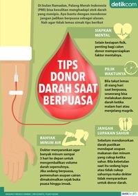 Amankah Donor Darah Saat Berpuasa? Ini Kata Dokter Amankah Donor Darah Saat Berpuasa? Ini Kata Dokter