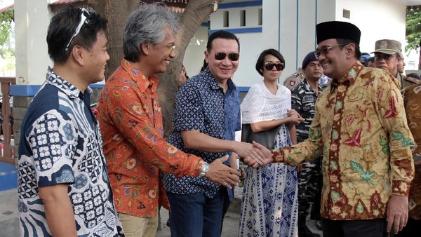 Djarot Safari Ramadan di Kepulauan Seribu