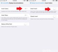 iOS 11 Punya Fitur Dark Mode