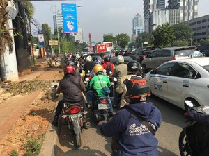 Polisi: Proyek Infrastruktur Jalan Penyebab Macet Horor di Jakarta