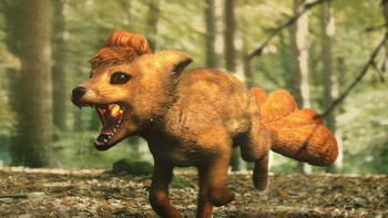 Vulpix. Dibuat menggunakan 3D-Coat, Keyshot dan Photoshop. Foto: Joshua Dunlop