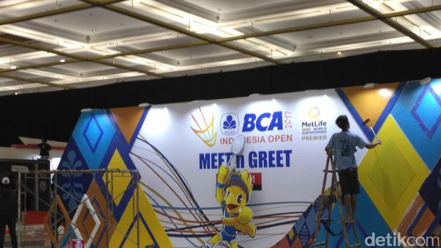 Indonesia Open Sudah Mulai tapi Panpel Masih Beres-Beres