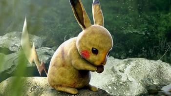 Pikachu. Dibuat menggunakan 3D-Coat, Keyshot dan Photoshop. Foto: Joshua Dunlop