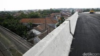 Penampakan flyover Dermoleng yang siap digunakan pada 15 Juni 2017 atau H-10 demi memperlancar arus mudik Lebaran 2017.