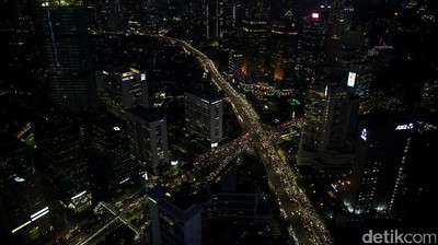 Potret Kemacetan Ibukota di Jam Buka Puasa