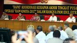 Kapolri dan Sejumlah Menteri Bahas Pengamanan Idul Fitri