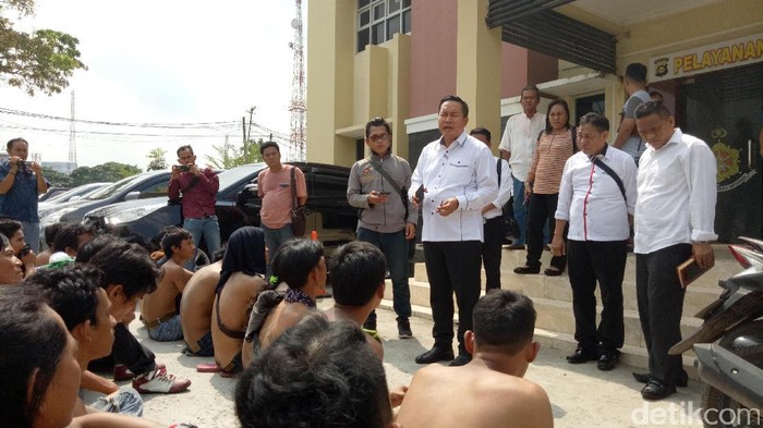 20 Orang Preman hingga Pengamen Terjaring Razia di Palembang