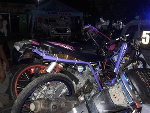 Tim Rajawali Tangkap Puluhan ABG Balap Liar di Cipayung