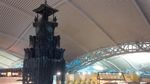 Foto: Menara Jam Baru Hiasi Bandara Ngurah Rai Bali