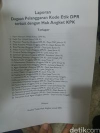 Fahri, Fadli Zon, dan Anggota Pansus Angket KPK Diadukan ke MKD / 