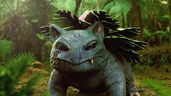 Ivysaur. Dibuat menggunakan 3D-Coat, Keyshot dan Photoshop. Foto: Joshua Dunlop