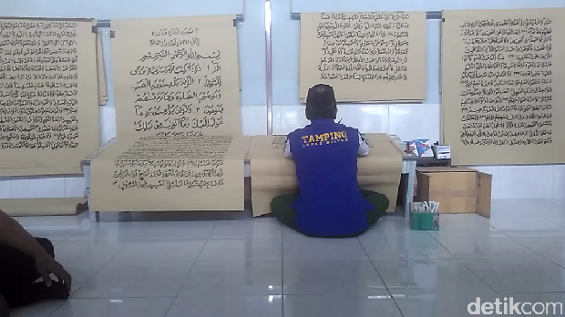 Napi Lapas Blitar Menulis mushaf Al Quran