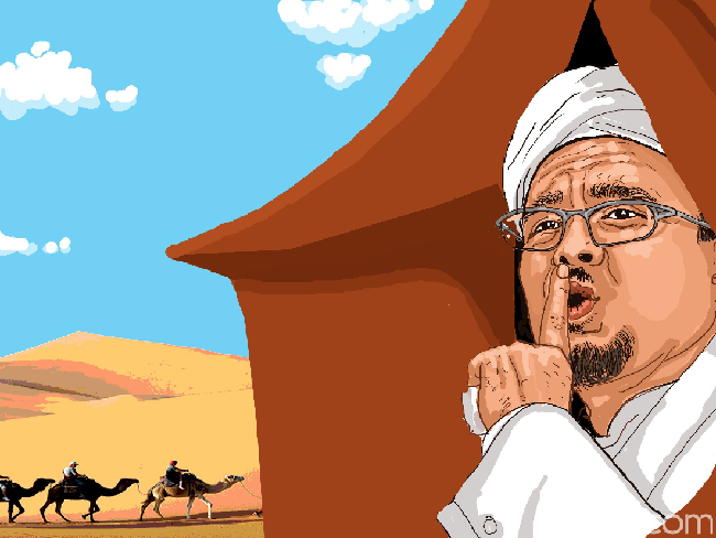 FPI akan Milad, Habib Rizieq Ingin Pulang ke RI Sebelum 17 