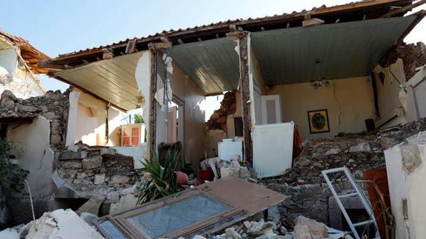 Gempa Yunani-Turki, 1 Wanita Tewas Tertimbun Reruntuhan Rumah