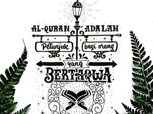 Proyek Seni #30hariposterramadhan Sebarkan Dakwah Secara Kreatif